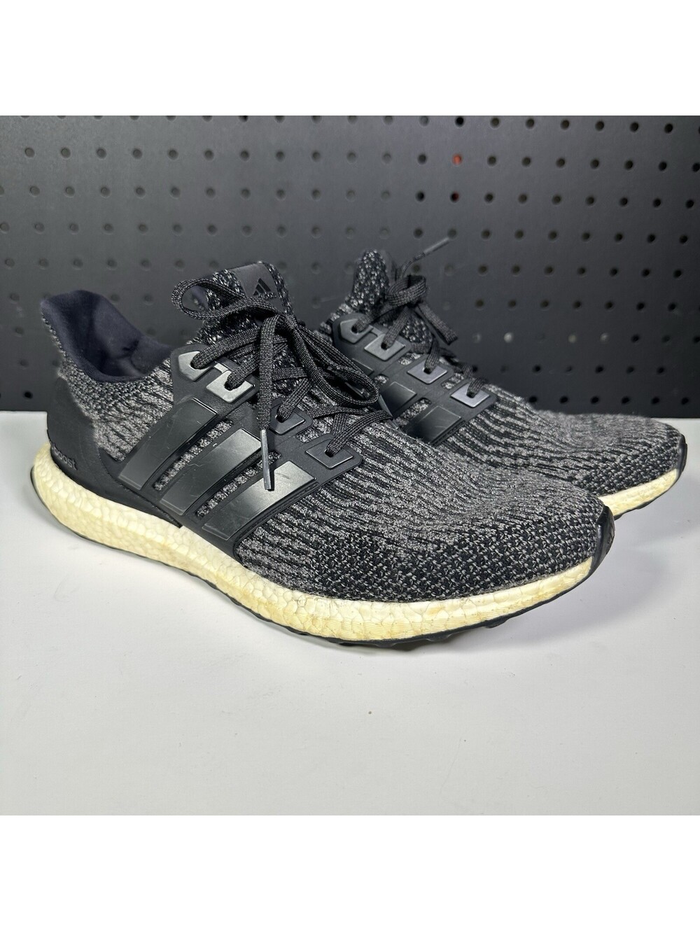 Adidas Ultra Boost 3.0 Mens Size 11.5 Core Black Oreo Running Shoes S80731